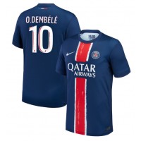 Billiga Paris Saint-Germain Ousmane Dembele #10 Hemma fotbollskläder 2024-25 Kortärmad